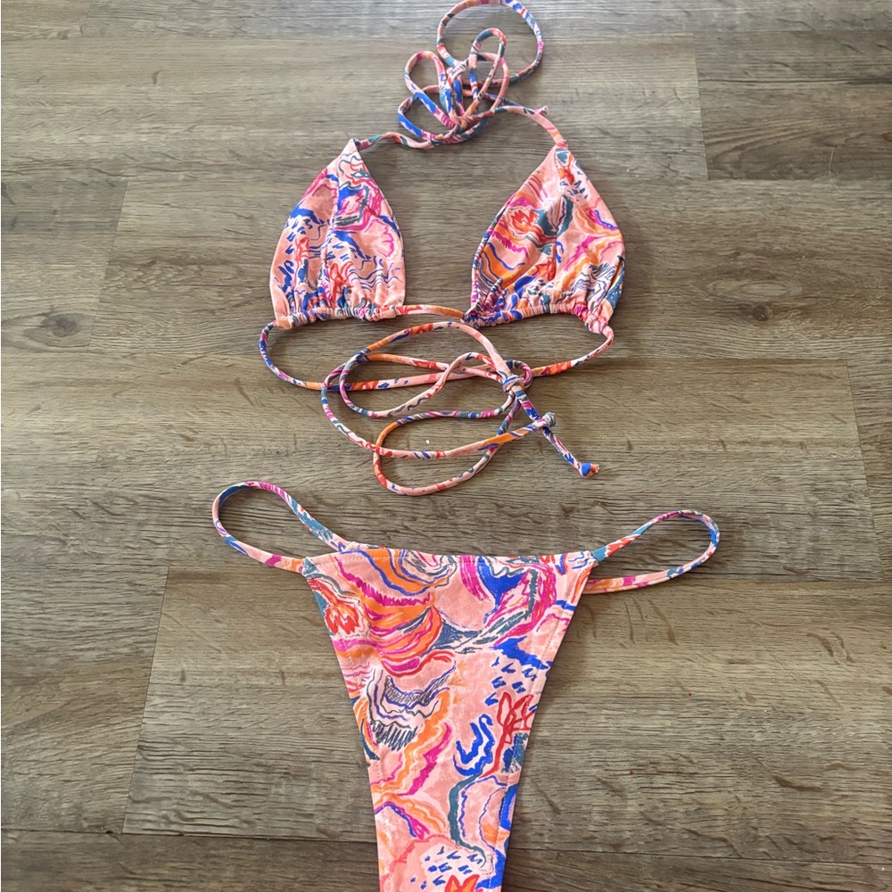 Stone Fox Swim Multicolor Bikini